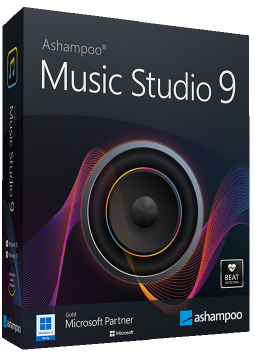 Ashampoo Music Studio 9 - Musikprogramm zum Bearbeiten, Konvertieren und Mixen von Audio-Dateien