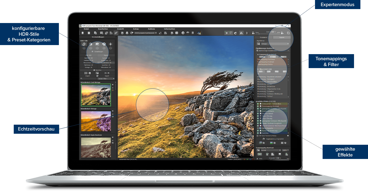 Franzis HDR Projects 3 Elements – Logiciel PC/MAC – Neuf Sous Blister D'origine