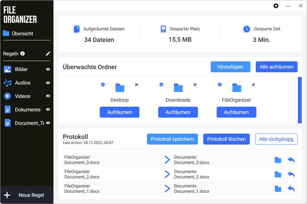 Abelssoft File Organizer 2024 Beseitigt das Chaos auf Ihrem Desktop